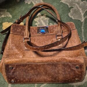 Michael Kors Tan Leather Satchel